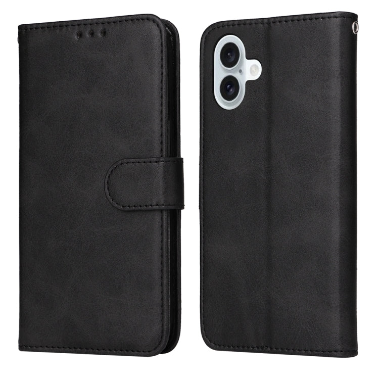 Classic Calf Texture Flip Leather Phone Case