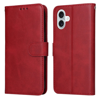 Classic Calf Texture Flip Leather Phone Case