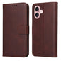 Classic Calf Texture Flip Leather Phone Case