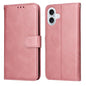 Classic Calf Texture Flip Leather Phone Case, For iPhone 17e / 16e, For iPhone 17 Pro Max, For iPhone 17 Pro, For iPhone 17
