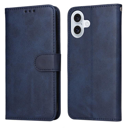 Classic Calf Texture Flip Leather Phone Case, For iPhone 17 Pro Max, For iPhone 17 Pro, For iPhone 17, For iPhone Air