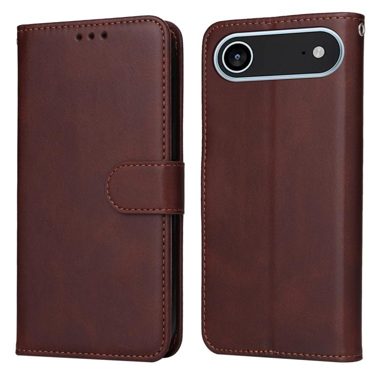 Classic Calf Texture Flip Leather Phone Case, For iPhone Air, For iPhone 16 Pro Max, For iPhone 16 Pro, For iPhone 16 Plus