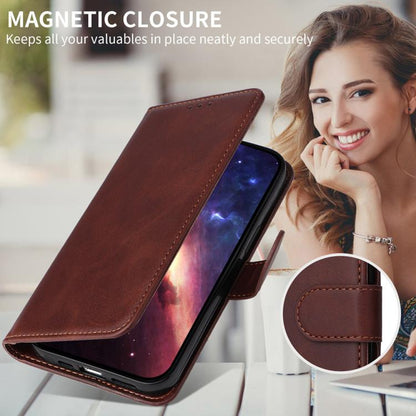 Classic Calf Texture Flip Leather Phone Case, For iPhone Air, For iPhone 16 Pro Max, For iPhone 16 Pro, For iPhone 16 Plus