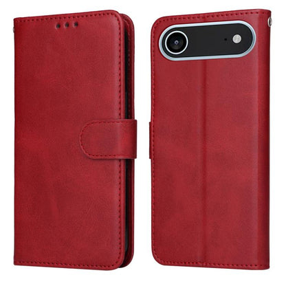 Classic Calf Texture Flip Leather Phone Case, For iPhone Air, For iPhone 16 Pro Max, For iPhone 16 Pro, For iPhone 16 Plus