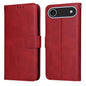 Classic Calf Texture Flip Leather Phone Case, For iPhone Air, For iPhone 16 Pro Max, For iPhone 16 Pro, For iPhone 16 Plus