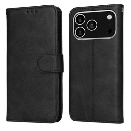 Classic Calf Texture Flip Leather Phone Case, For iPhone 17 Pro Max, For iPhone 17 Pro, For iPhone 17, For iPhone Air