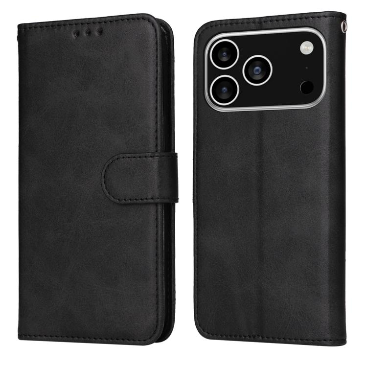 Classic Calf Texture Flip Leather Phone Case, For iPhone 17e / 16e, For iPhone 17 Pro Max, For iPhone 17 Pro, For iPhone 17