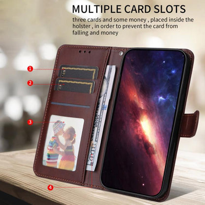 Classic Calf Texture Flip Leather Phone Case, For iPhone 17 Pro Max, For iPhone 17 Pro, For iPhone 17, For iPhone Air