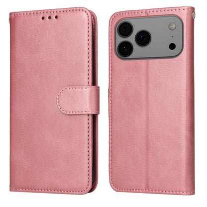 Classic Calf Texture Flip Leather Phone Case, For iPhone 17e / 16e, For iPhone 17 Pro Max, For iPhone 17 Pro, For iPhone 17