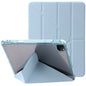 Clear Acrylic Deformation Leather Tablet Case