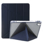 Clear Acrylic Deformation Leather Tablet Case