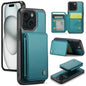 JEEHOOD J05 Business Magnetic Style RFID Leather Phone Case, For iPhone 16, For iPhone 15 Pro Max, For iPhone 15 Pro, For iPhone 15 Plus