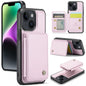 JEEHOOD J05 Business Magnetic Style RFID Leather Phone Case, For iPhone 15, For iPhone 14 Plus, For iPhone 14, For iPhone 14 Pro