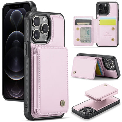 JEEHOOD J05 Business Magnetic Style RFID Leather Phone Case, For iPhone 12 / 12 Pro, For iPhone 12 Pro Max, For iPhone 11 Pro Max, For iPhone 11
