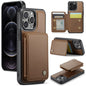 JEEHOOD J05 Business Magnetic Style RFID Leather Phone Case, For iPhone 12 / 12 Pro, For iPhone 12 Pro Max, For iPhone 11 Pro Max, For iPhone 11