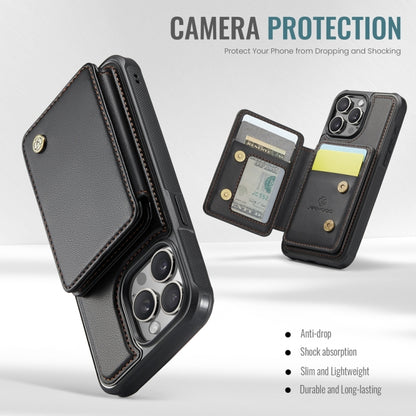 JEEHOOD J05 Business Magnetic Style RFID Leather Phone Case, For iPhone 12 / 12 Pro, For iPhone 12 Pro Max, For iPhone 11 Pro Max, For iPhone 11