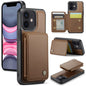JEEHOOD J05 Business Magnetic Style RFID Leather Phone Case, For iPhone 12 / 12 Pro, For iPhone 12 Pro Max, For iPhone 11 Pro Max, For iPhone 11