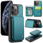 JEEHOOD J05 Business Magnetic Style RFID Leather Phone Case, For iPhone 12 / 12 Pro, For iPhone 12 Pro Max, For iPhone 11 Pro Max, For iPhone 11