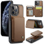 JEEHOOD J05 Business Magnetic Style RFID Leather Phone Case, For iPhone 12 / 12 Pro, For iPhone 12 Pro Max, For iPhone 11 Pro Max, For iPhone 11