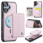 JEEHOOD J05 Business Magnetic Style RFID Leather Phone Case, For iPhone Air, For iPhone 16 Pro Max, For iPhone 16 Pro, For iPhone 16 Plus