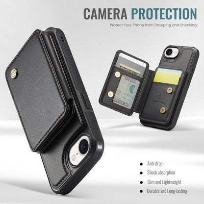 JEEHOOD J05 Business Magnetic Style RFID Leather Phone Case, For iPhone 17e / 16e, For iPhone 17 Pro Max, For iPhone 17 Pro, For iPhone 17