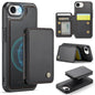 JEEHOOD J05 Business Magnetic Style RFID Leather Phone Case, For iPhone 18 Pro, For iPhone 18 Pro Max, For iPhone 17e / 16e, For iPhone 17 Pro Max
