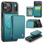 JEEHOOD J05 Business Magnetic Style RFID Leather Phone Case, For iPhone 18 Pro, For iPhone 18 Pro Max, For iPhone 17e / 16e, For iPhone 17 Pro Max