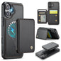 JEEHOOD J05 Business Magnetic Style RFID Leather Phone Case, For iPhone 17 Pro, For iPhone 17, For iPhone Air, For iPhone 16 Pro Max