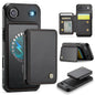 JEEHOOD J05 Business Magnetic Style RFID Leather Phone Case, For iPhone 17 Pro, For iPhone 17, For iPhone Air, For iPhone 16 Pro Max