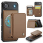 JEEHOOD J05 Business Magnetic Style RFID Leather Phone Case, For iPhone 17 Pro, For iPhone 17, For iPhone Air, For iPhone 16 Pro Max