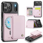 JEEHOOD J05 Business Magnetic Style RFID Leather Phone Case, For iPhone 18 Pro, For iPhone 18 Pro Max, For iPhone 17e / 16e, For iPhone 17 Pro Max