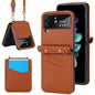 Dual Card Slots Folding Phone Case