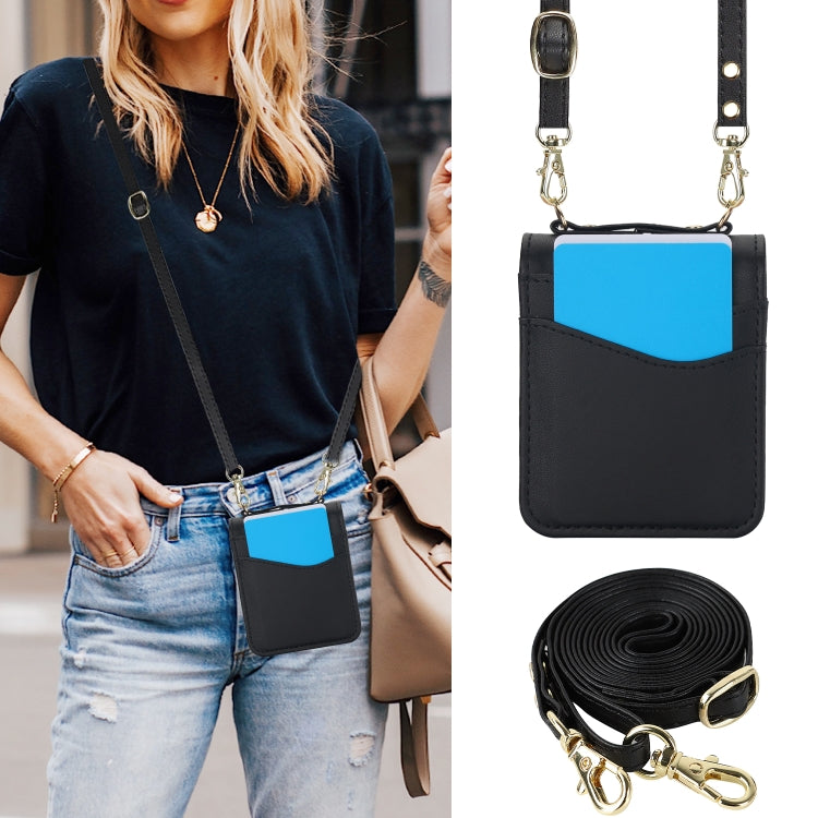 Dual Card Slots Folding Phone Case, For Samsung Galaxy Z Flip6 / Flip7 FE, For Samsung Galaxy Z Flip5, For Samsung Galaxy Z Flip4