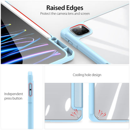 DUX DUCIS TOBY Series Antiskid Leather Tablet Case with Sleep / Wake-up Function