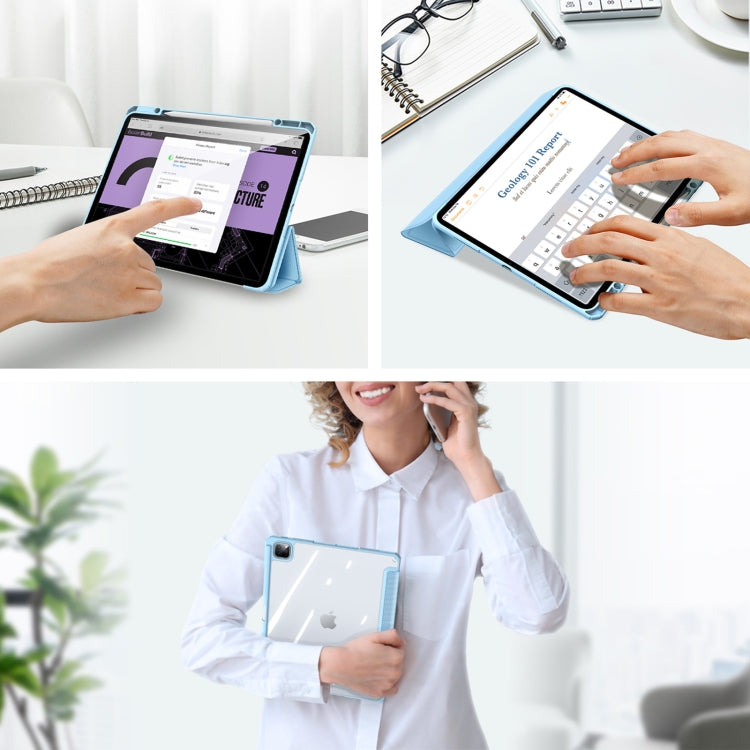 DUX DUCIS TOBY Series Antiskid Leather Tablet Case with Sleep / Wake-up Function