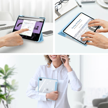 DUX DUCIS TOBY Series Antiskid Leather Tablet Case with Sleep / Wake-up Function