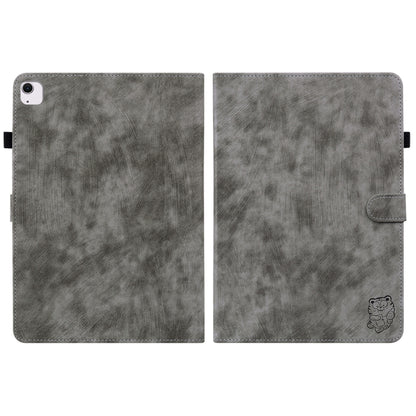 Embossed Tiger Pattern Leather Tablet Case, For iPad Air 13 2026 / 2025 / 2024, For iPad Air 11 2026 / 2025 / 2024, For iPad Pro 11 2025 / 2024
