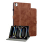 Embossed Tiger Pattern Leather Tablet Case, For iPad Air 13 2026 / 2025 / 2024, For iPad Air 11 2026 / 2025 / 2024, For iPad Pro 11 2025 / 2024