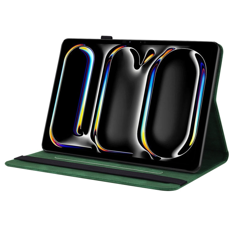 Butterfly Flower Embossed Leather Tablet Case