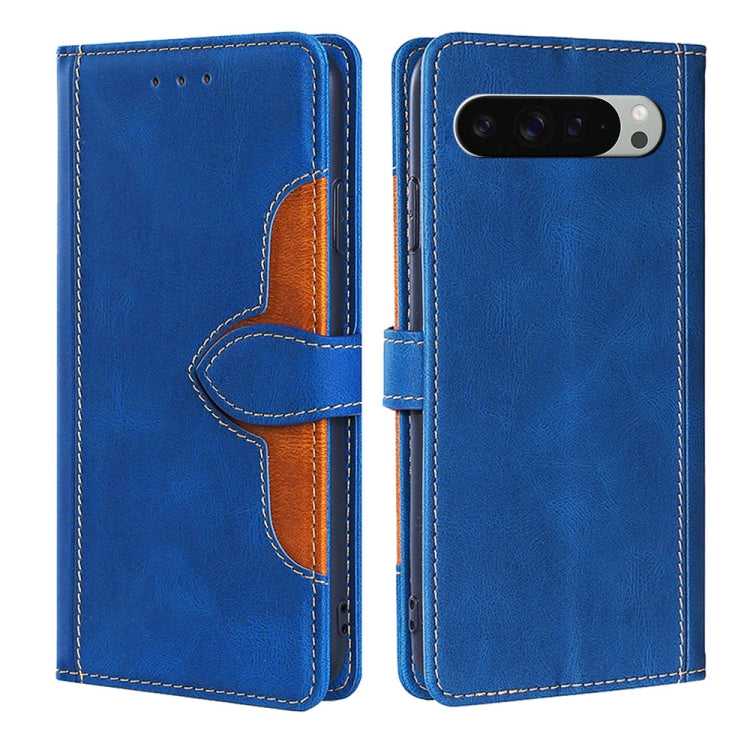 Skin Feel Magnetic Buckle Leather Phone Case