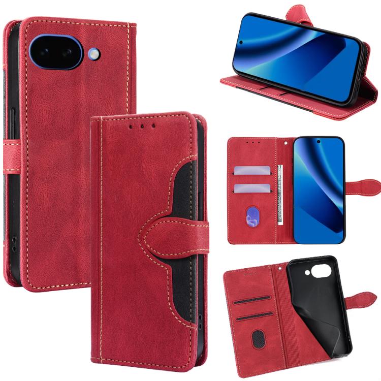 Skin Feel Magnetic Buckle Leather Phone Case, For Google Pixel 10a, For Google Pixel 9 Pro XL, For Google Pixel 9, For Google Pixel 8a