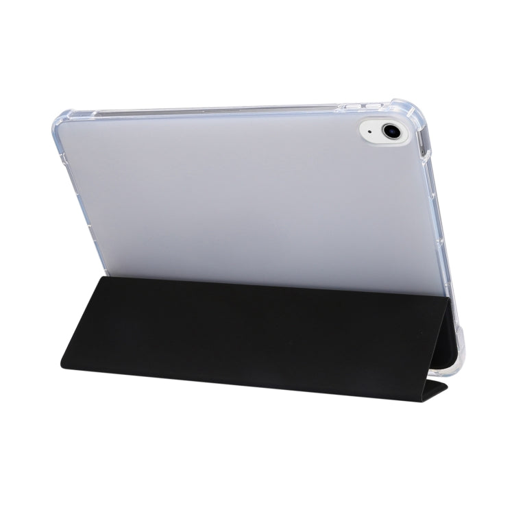 3-folding Electric Pressed Skin Texture Leather Tablet Case