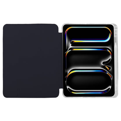 3-folding Electric Pressed Skin Texture Leather Tablet Case, For iPad Pro 11 2025 / 2024, For iPad Air 11 2025 / 2024