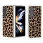 Frosted Transparent Edge Leopard Print Phone Case