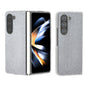 Frosted Transparent Edge Diamond Phone Case, For Samsung Galaxy Z Fold6 5G, For Samsung Galaxy Z Fold5