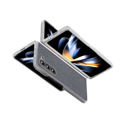 Frosted Transparent Edge Diamond Phone Case, For Samsung Galaxy Z Fold6 5G, For Samsung Galaxy Z Fold5