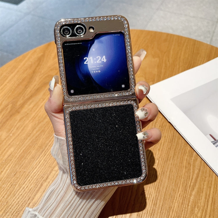 Gradient Glitter Powder Electroplated Diamond PC Full Coverage Shockproof Phone Case