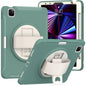 Spider Wheel Silicone Hybrid PC Tablet Case, For iPad Air 11 2026 / 2025 / 2024, For iPad Pro 11 2025 / 2024