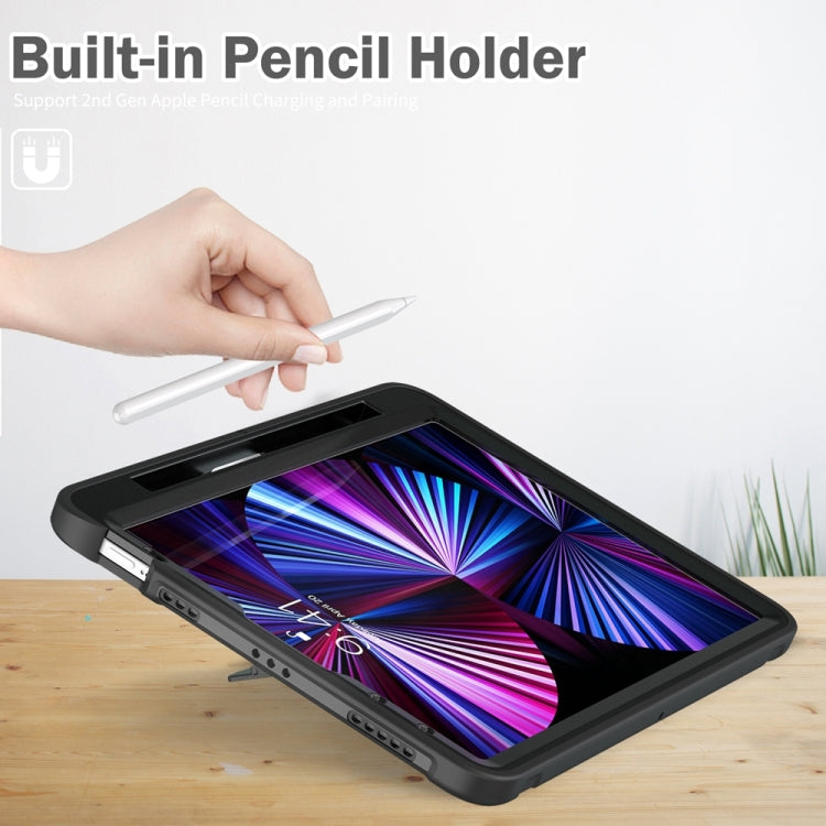 Spider Wheel Silicone Hybrid PC Tablet Case, For iPad Air 11 2026 / 2025 / 2024, For iPad Pro 11 2025 / 2024
