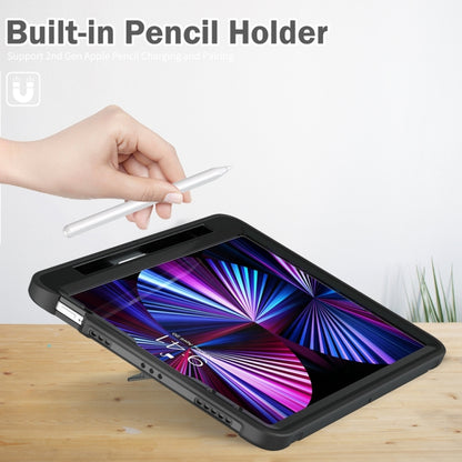 Spider Wheel Silicone Hybrid PC Tablet Case, For iPad Air 11 2026 / 2025 / 2024, For iPad Pro 11 2025 / 2024